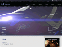 Tablet Screenshot of lp-racing.com